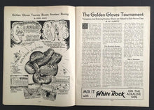 Load image into Gallery viewer, 1937 Boston Garden NHL Sports Program New York Americans vs Boston Bruins Hockey