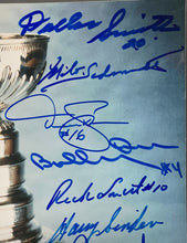 Load image into Gallery viewer, Autographed Boston Bruins 1969-70 Stanley Cup Champions Photo NHL Hockey Signed