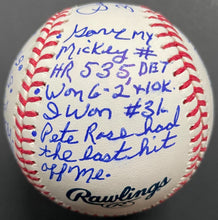 Load image into Gallery viewer, Denny McClain Autographed Inscribed MLB Baseball Detroit Tigers JSA Signed