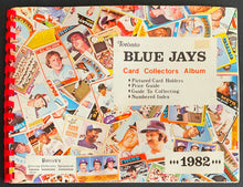 Load image into Gallery viewer, 1982 Toronto Blue Jays Card Collectors Album + Pictured Card Holders + Price