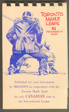 Load image into Gallery viewer, 1961 Toronto Maple Leafs International Baseball League Season Media Guide
