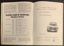 Load image into Gallery viewer, 1972 Labbat's 50 Grand Prix Canada Mosport Race Program Vintage Racing Stewart