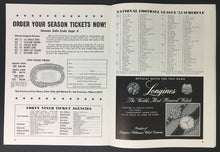 Load image into Gallery viewer, 1955 NFL Football Program San Francisco 49ers vs Chicago Cardinals Kezar Stadium