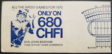 Load image into Gallery viewer, 1970 C.N.E. Stadium Toronto Argonauts Playoff Game 1 CFL Football Ticket