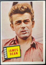 Load image into Gallery viewer, 1957 Topps Hit Stars Trading Card James Dean #71 Non Sports Vintage