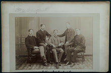 Load image into Gallery viewer, 1896 Ottawa Hockey Club Cabinet Photo Fred Chittick Signed + HOFers Pictured