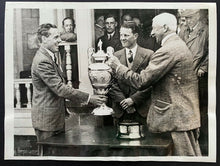 Load image into Gallery viewer, 1932 Type 1 Photo J. De Forest British Amateur Golf Championship Tournament Win
