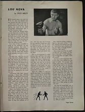 Load image into Gallery viewer, 1941 Heavyweight Championship Fight Boxing Program Polo Grounds Joe Louis v Nova