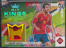 Load image into Gallery viewer, 2021-22 Donruss Road to Qatar Cesc Fabregas Kit Kings Material Prime 4/5 SGC 8.5