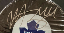 Load image into Gallery viewer, Morgan Rielly Autographed Toronto Maple Leafs NHL Hockey Puck + COA