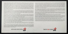 Load image into Gallery viewer, 2008 Grey Cup Ticket Calgary Stampeders Montreal Alouettes Olympic Stadium