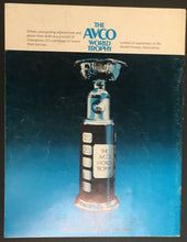 Load image into Gallery viewer, 1975 WHA Hockey Program Vintage San Diego Mariners vs Chicago Cougars