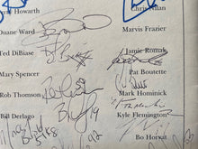 Load image into Gallery viewer, 2010 St. Thomas Sports Celebrity Dinner Signed Program Autographed NHL Vintage