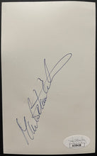 Load image into Gallery viewer, Martina Navratilova Autographed Vintage Photo Postcard Signed Tennis Player JSA