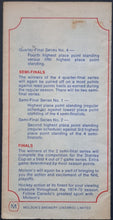 Load image into Gallery viewer, 1974/1975 NHL Pocket Schedule Molson Ontario TV Hockey Vintage NHL Unmarked