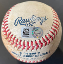 Load image into Gallery viewer, September 22 2020 New York Yankees Toronto Blue Jays Game Used Baseball MLB
