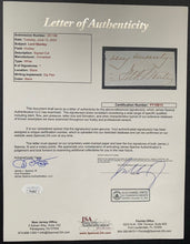 Load image into Gallery viewer, Late 1800s Vintage Lord Fred Stanley Signed Cut JSA Stanley Cup Hockey HOF