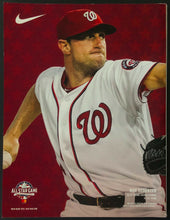 Load image into Gallery viewer, 2018 MLB Baseball All Star Game Program Washington Nationals Host Scherzer