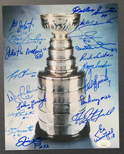 Load image into Gallery viewer, Autographed Boston Bruins 1969-70 Stanley Cup Champions Photo NHL Hockey Signed