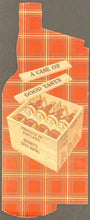 Load image into Gallery viewer, Vintage Gilbey's Whisky Advertisement 8 Page Fold Out w/ Scotch Drink Recipes