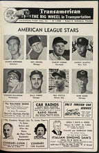 Load image into Gallery viewer, 1960 Tiger Stadium MLB Baseball Program + Ticket Detroit v Kansas City Athletics