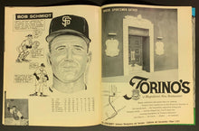 Load image into Gallery viewer, 1960 MLB Baseball San Francisco Giants Yearbook Willie Mays Vintage Year Book