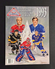 Load image into Gallery viewer, 1993 NHL HOCKEY ALL STAR GAME PROGRAM RARE MONTREAL CANADA CANADIENS HOSTS