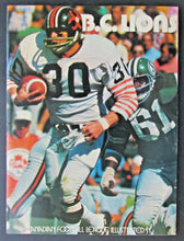 Load image into Gallery viewer, 1972 Empire Stadium CFL Football Program Toronto Argonauts vs BC Lions Vintage