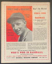 Load image into Gallery viewer, 1940 Bob Feller Autographed Signed Baseball Magazine Cleveland Indians MLB VTG