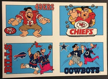 Load image into Gallery viewer, 1993 NFL Super Bowl XXVIII Football Promo Card Buffalo Bills v Dallas Cowboys
