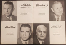Load image into Gallery viewer, 1950 Football Program Minnesota Golden Gophers vs Washington Huskies NFL