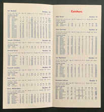 Load image into Gallery viewer, 1961 Kansas City Athletics Official Media Press Radio TV Guide MLB Baseball