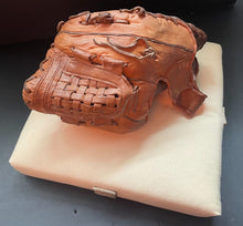 Load image into Gallery viewer, It Was Only Yesterday Ceramic Baseball Glove Art Richard Scott Newman Blue Jays