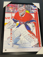 Load image into Gallery viewer, Signed Carey Price Canvas Framed Hockey Photo Montreal Canadiens Authenticated LOA
