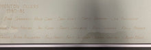 Load image into Gallery viewer, 1980/81 Edmonton Oilers Framed Team Photo Hung In Owners Office