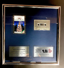 Load image into Gallery viewer, Christmas Homecoming Bud Farquharson Certified Platinum Cassette Framed Piece