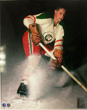 Load image into Gallery viewer, Jean Beliveau Autograph Framed 8X10 Photo Quebec Aces Limited NHL COA