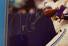 Load image into Gallery viewer, Signed Joe Carter 1993 World Series Winning Home Run Photo Framed COA