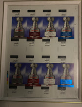 Load image into Gallery viewer, 1996 Montreal Canadiens Stanley Cup Rounds Molson Promo Framed
