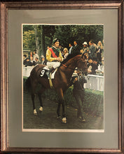 Load image into Gallery viewer, Nijinsky Canadian Bred Horse Framed Photo Horse Racing