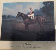 Load image into Gallery viewer, Sir Barton Original Orchard Park Painting Framed Horse Racing