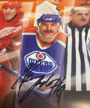 Load image into Gallery viewer, Signed 2008 Hockey Hall Of Fame Induction Poster G. Anderson Larionov Scapinello NHL