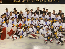 Load image into Gallery viewer, 2002 Canadian Mens Olympic Hockey Team Gold Medal Winners Plaque