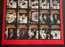 Load image into Gallery viewer, 1992/93 Hamilton Canucks Hockey Player Trading/Collector Cards Uncut Sheet