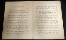 Load image into Gallery viewer, 1902 Harvard Music Sheet “Advance Of Harvard” Dedicated to Football Team Extremely Rare