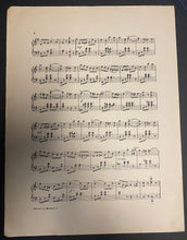 Load image into Gallery viewer, 1902 Harvard Music Sheet “Advance Of Harvard” Dedicated to Football Team Extremely Rare