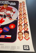 Load image into Gallery viewer, 1984 Canada Cup Hockey Poster Wayne Gretzky Orr Henderson + Multiple NHLers