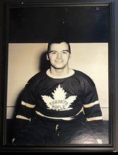 Load image into Gallery viewer, Gordie Drillon Framed Portrait Hung @Air Canada Centre NHL Hockey Toronto Maple Leafs