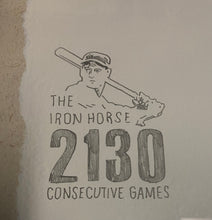 Load image into Gallery viewer, Lou Gehrig”The Iron Horse” Framed Print Baseball's Greatest On One Field Bullion Graphic MLB Artwork