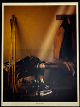 Load image into Gallery viewer, “Skate Of The Art” Hockey Plaque Hockey Equipment Dressing Room Photo
